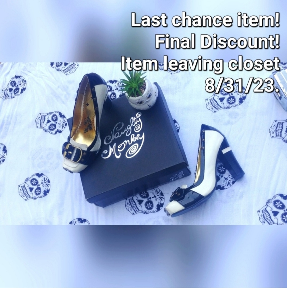 LAST CHANCE ITEM: Naughty Monkey Heels